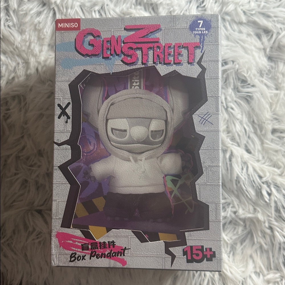 Disney Stitch Box in Gray and White